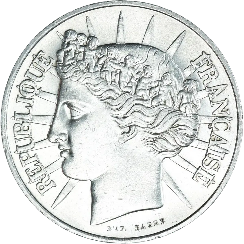 100 francs Fraternité 1988 avers