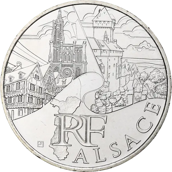 10 euros des Régions 2011 Alsace – patrimoine régional