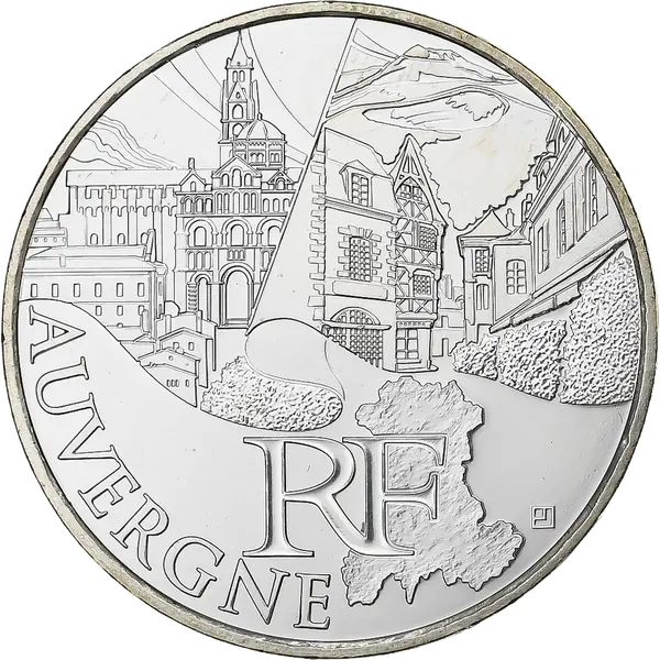 10 euros des Régions 2011 Auvergne – patrimoine régional