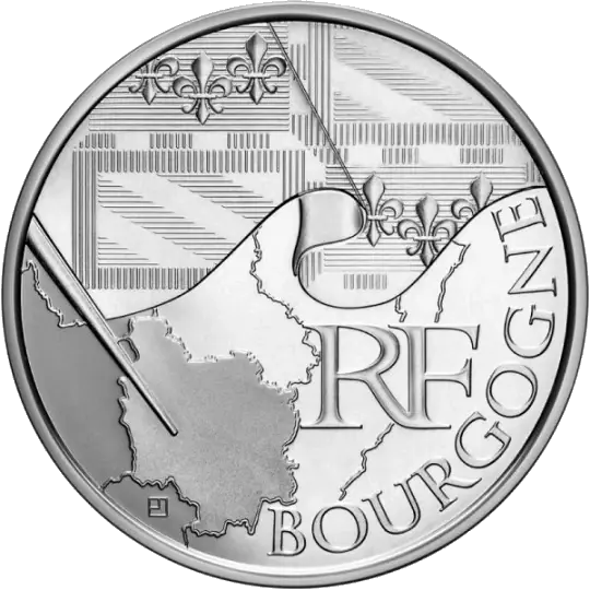 10 euros des Régions 2010 Bourgogne – série héraldique