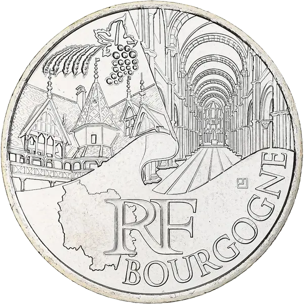 10 euros des Régions 2011 Bourgogne – patrimoine régional