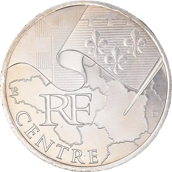 10 euros des Régions 2010 Centre – série héraldique