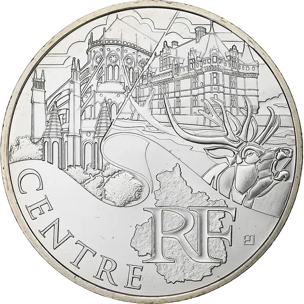 10 euros des Régions 2011 Centre – patrimoine régional