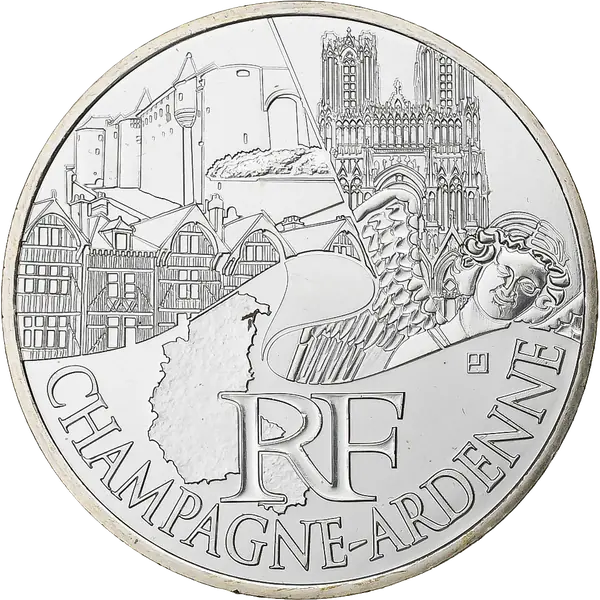 10 euros des Régions 2011 Champagne-Ardenne – patrimoine régional