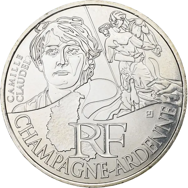 10 euros des Régions 2012 Champagne-Ardenne – Camille Claudel