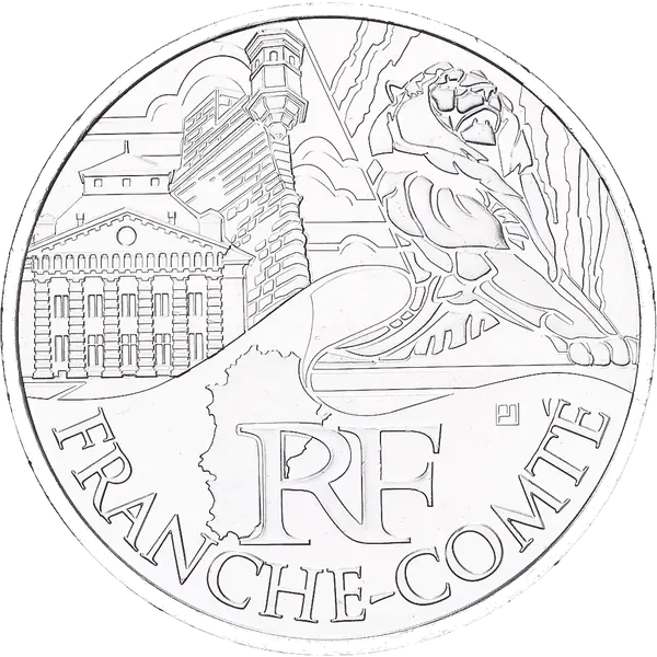 10 euros des Régions 2011 Franche-Comté – patrimoine régional