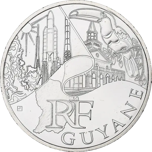 10 euros des Régions 2011 Guyane – patrimoine régional