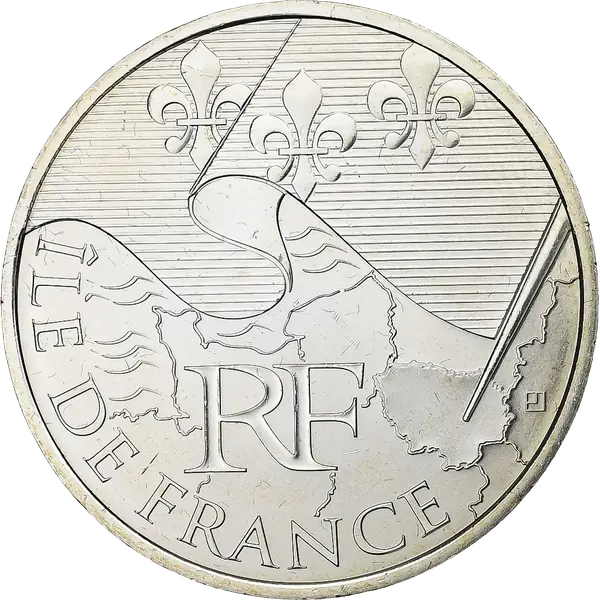 10 euros des Régions 2010 Île-de-France – série héraldique