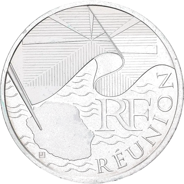 10 euros des Régions 2010 La Réunion – série héraldique