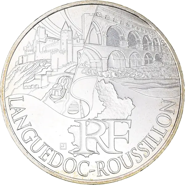 10 euros des Régions 2010 Languedoc-Roussillon – série héraldique