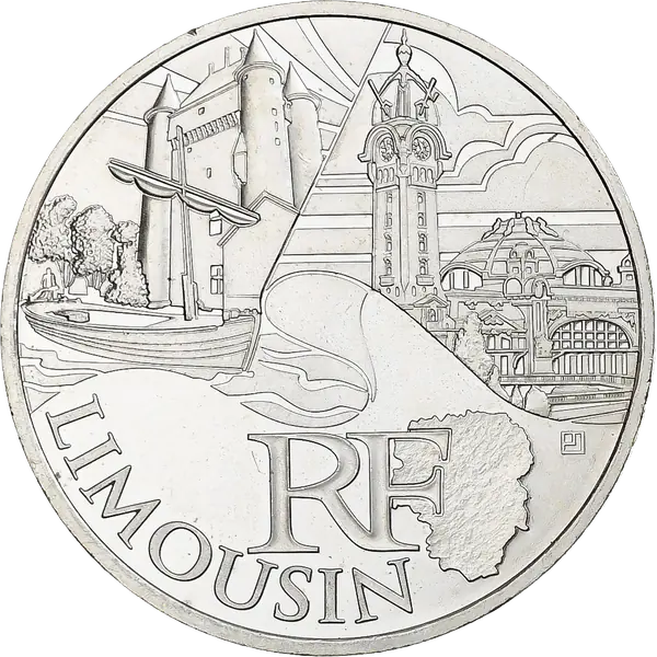 10 euros des Régions 2011 Limousin – patrimoine régional