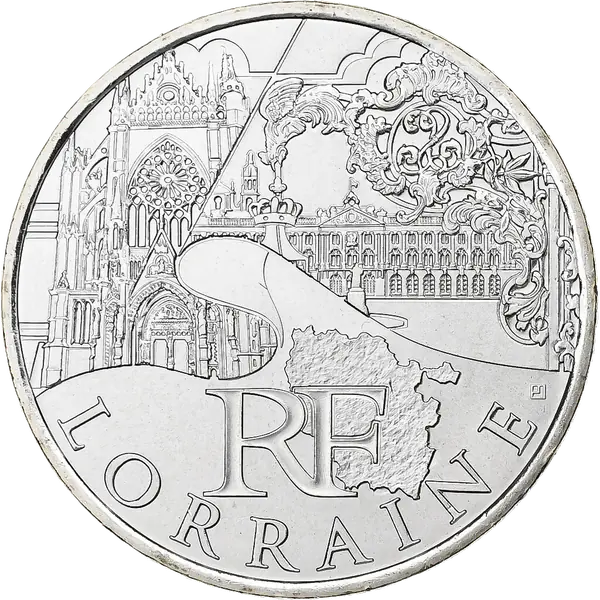 10 euros des Régions 2011 Lorraine – patrimoine régional