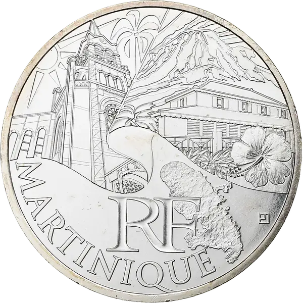 10 euros des Régions 2011 Martinique – patrimoine régional