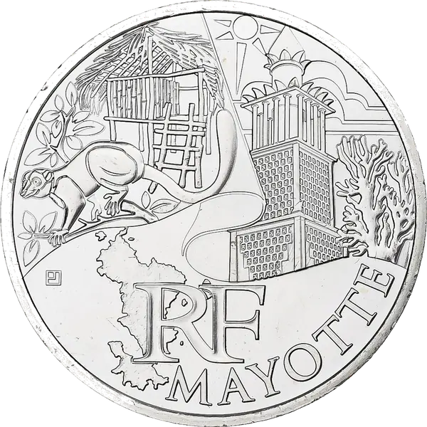 10 euros des Régions 2011 Mayotte – patrimoine régional