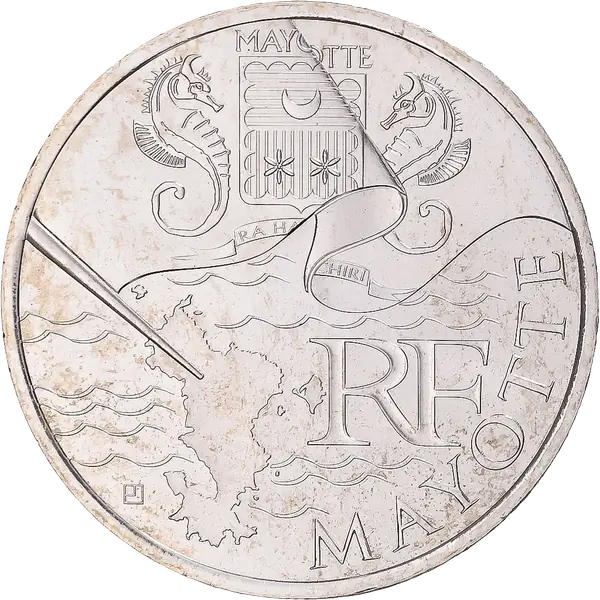 10 euros des Régions 2011 Mayotte – série héraldique