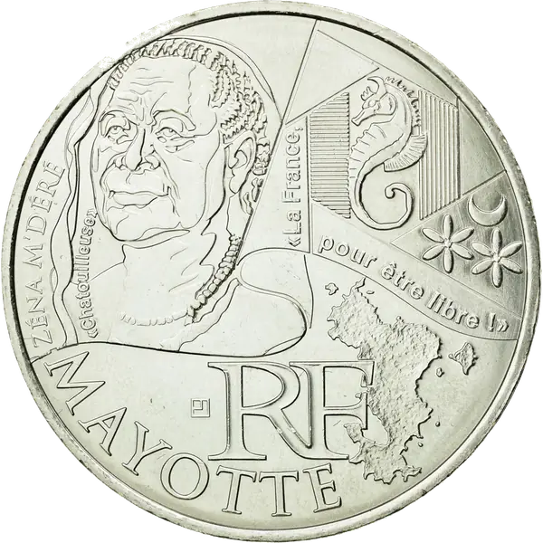 10 euros des Régions 2012 Mayotte – Zéna M'Déré