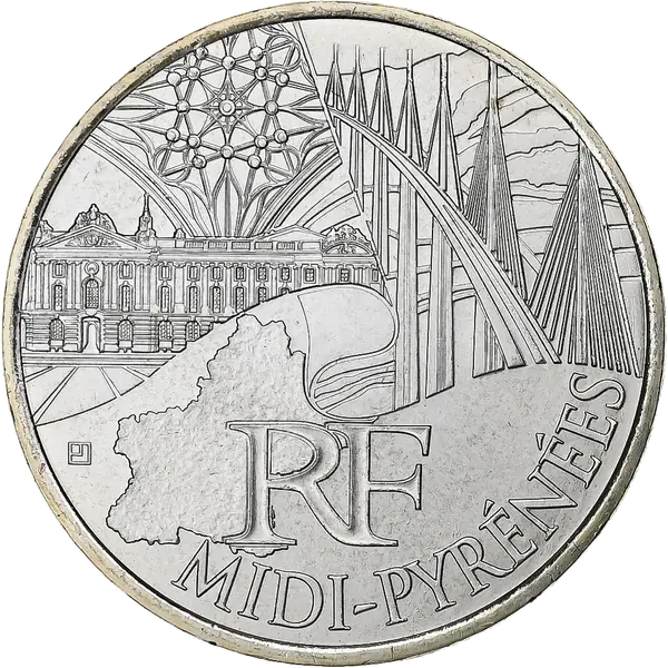 10 euros des Régions 2011 Midi-Pyrénées – patrimoine régional