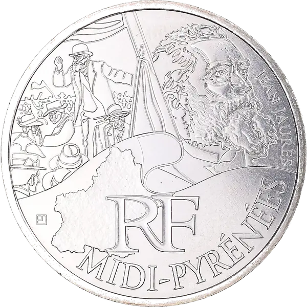 10 euros des Régions 2012 Midi-Pyrénées – Jean Jaurès