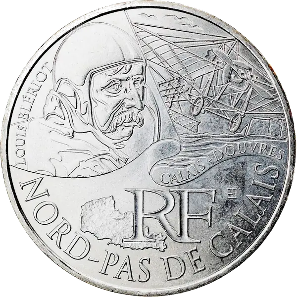10 euros des Régions 2012 Nord-Pas-de-Calais – Louis Blériot