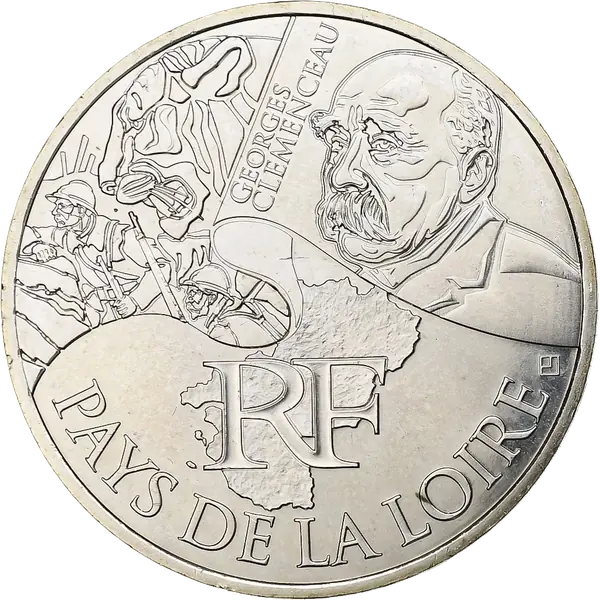 10 euros des Régions 2012 Pays de la Loire – Georges Clemenceau