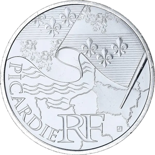 10 euros des Régions 2010 Picardie – série héraldique
