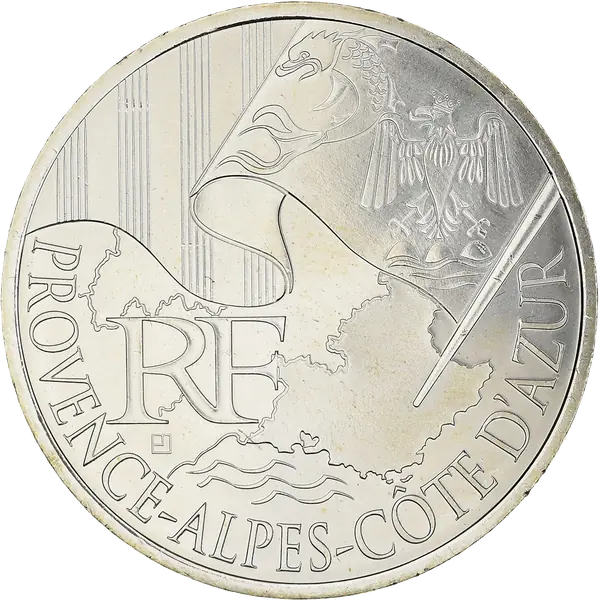 10 euros des Régions 2010 Provence-Alpes-Côte d'Azur – série héraldique
