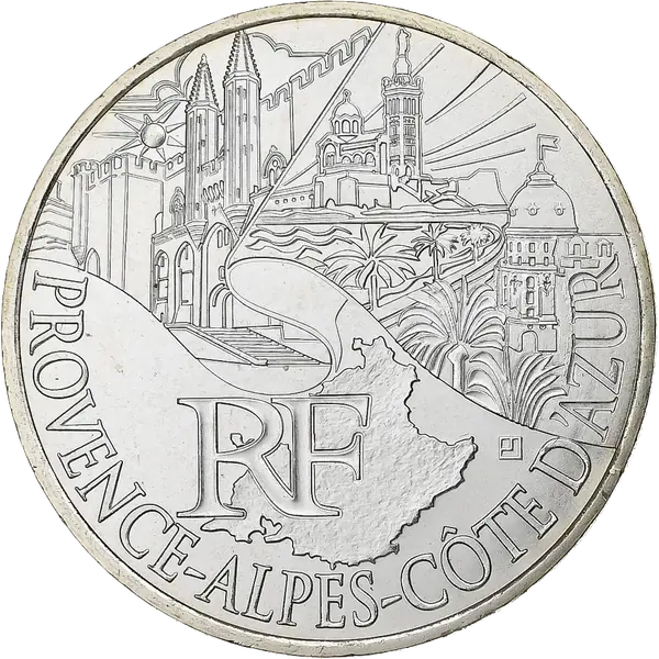 10 euros des Régions 2011 Provence-Alpes-Côte d'Azur – patrimoine régional