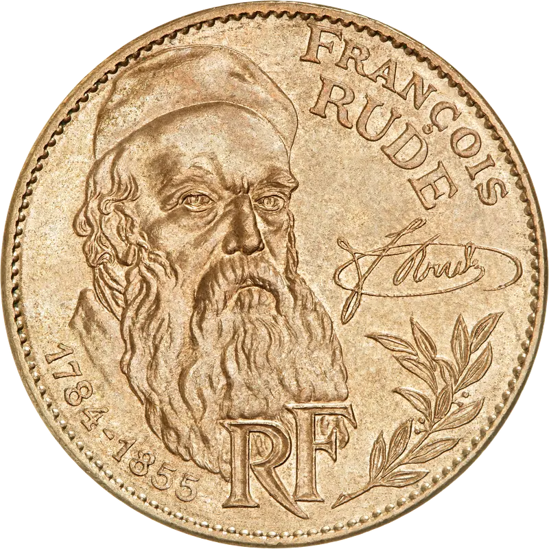 10 francs François Rude 1984 avers