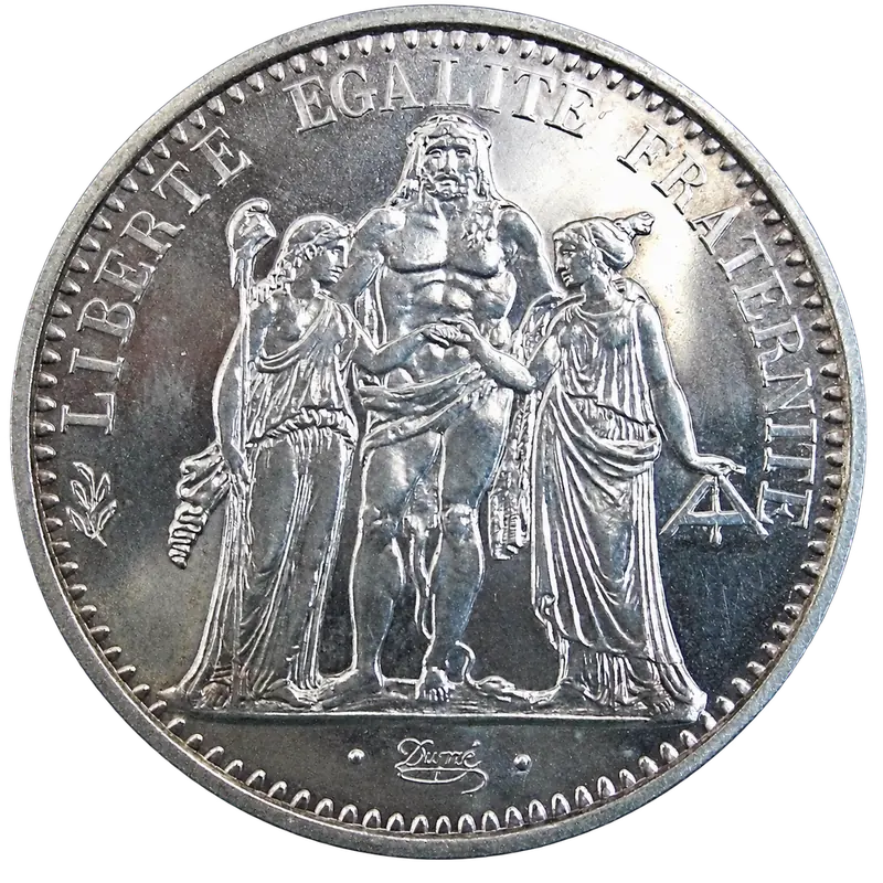 10 francs Hercule - avers