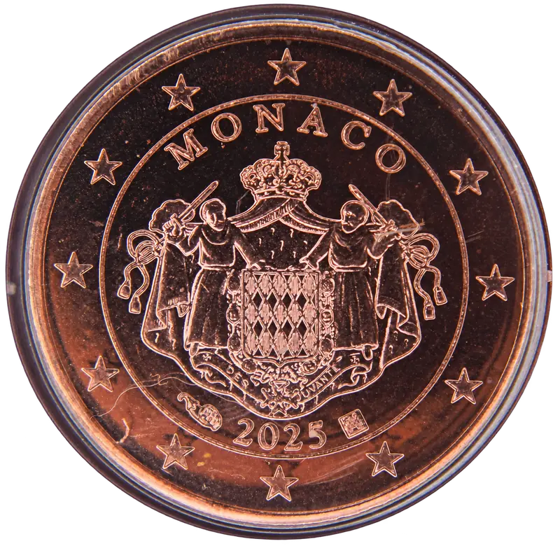1 cent euromunt — Monaco