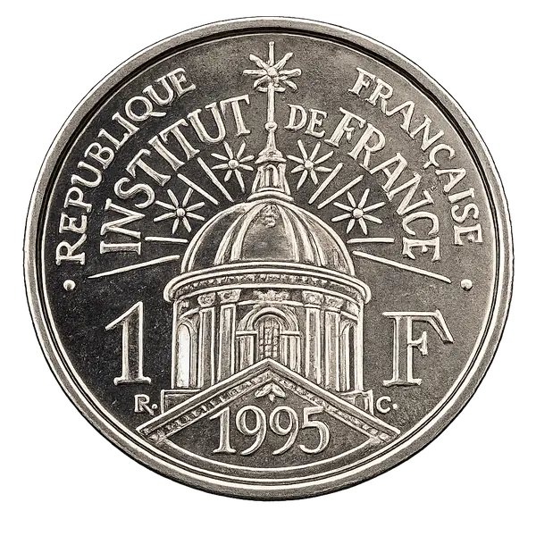 1 franc Institut de France 1995 avers