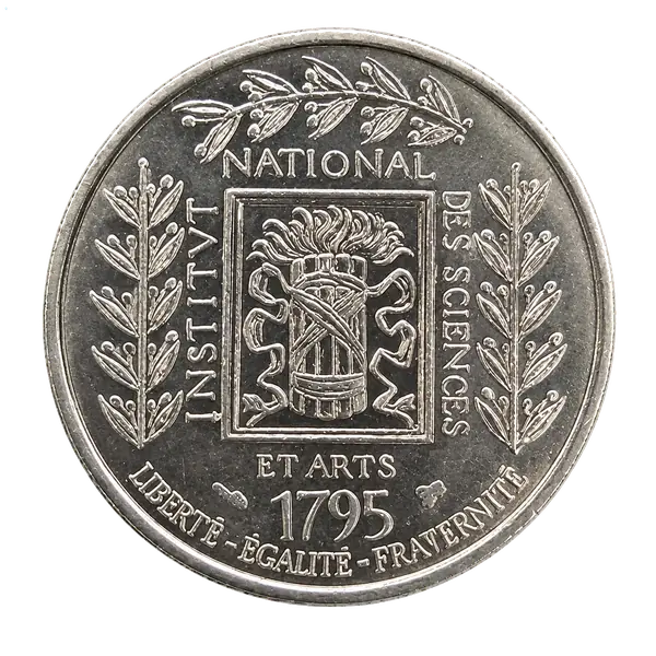 1 franc Institut de France 1995 revers