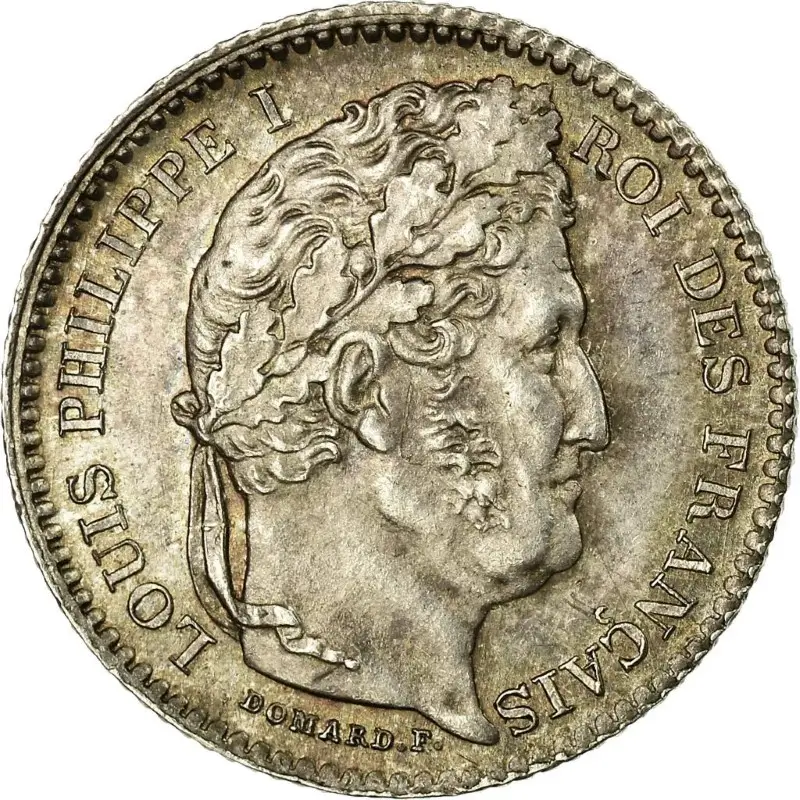 25 centimes Louis-Philippe avers