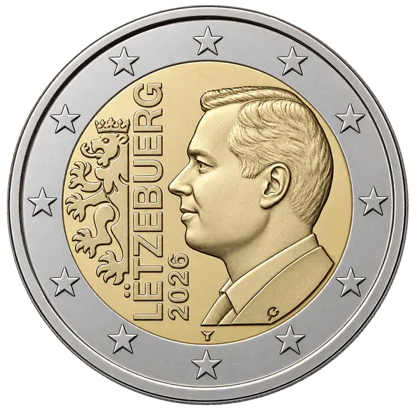 2 Euros Luxembourg
