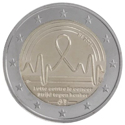 2 euros commémorative Belgique 2024