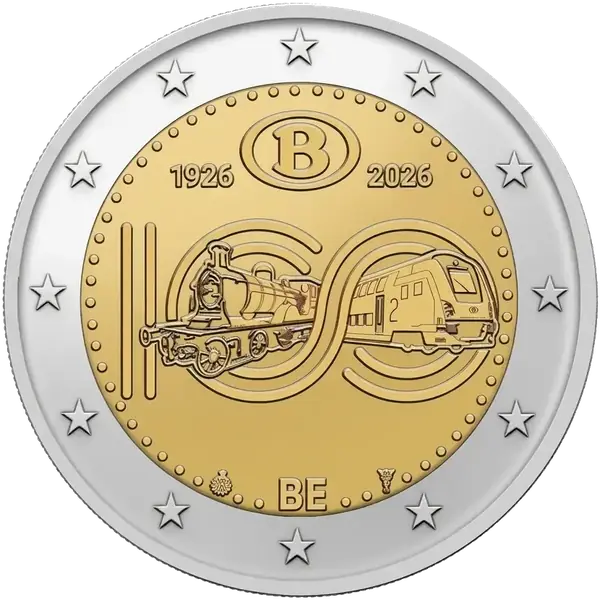 Moneta commemorativa da 2 euro, Belgio, 2026
