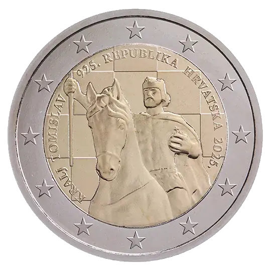 2 euro commemorative coin, Croatia, 2025