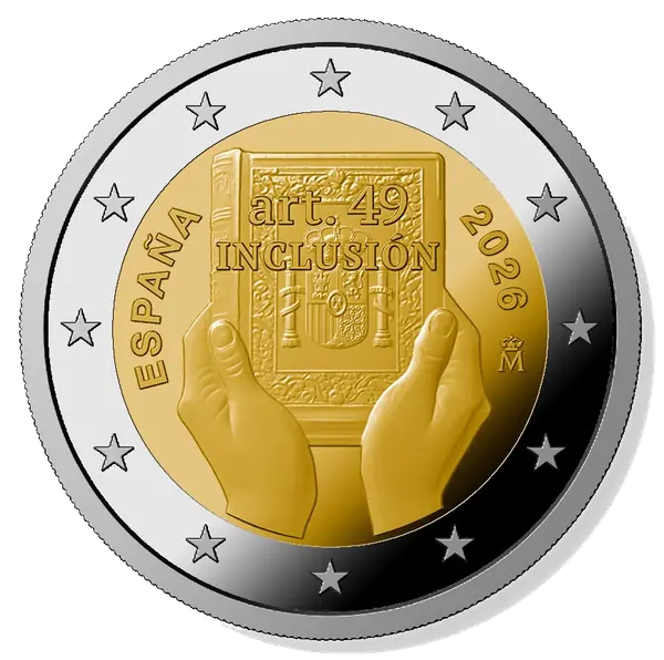 2-Euro-Gedenkmünze, Spanien, 2026
