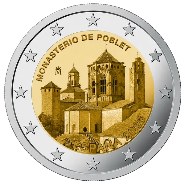 2-Euro-Gedenkmünze, Spanien, 2026