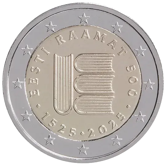 2 euro commemorative coin, Estonia, 2025
