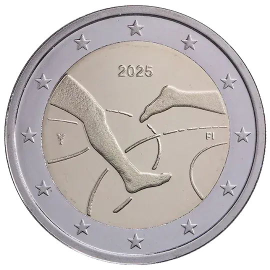 2 euro commemorative coin, Finland, 2025