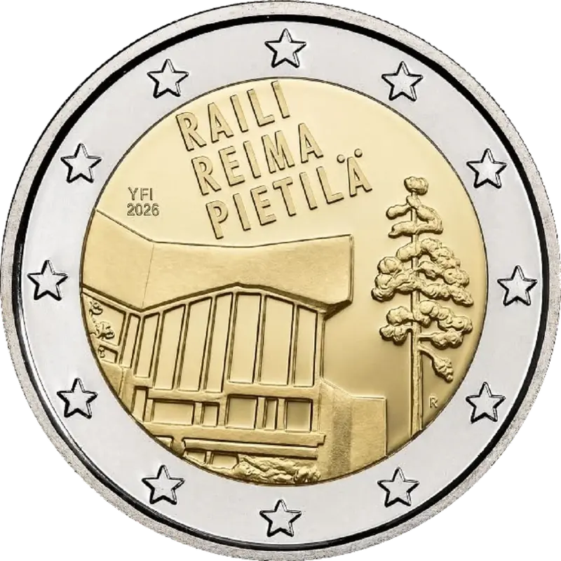 Moeda comemorativa de 2 euros, Finlândia, 2026