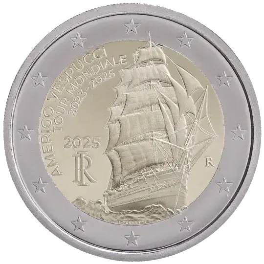 2 euro commemorative coin, Italy, 2025