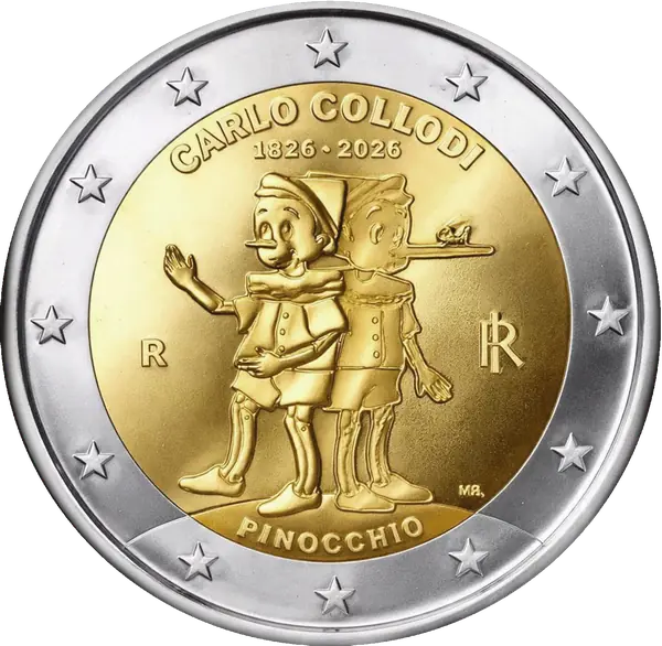2-Euro-Gedenkmünze, Italien, 2026