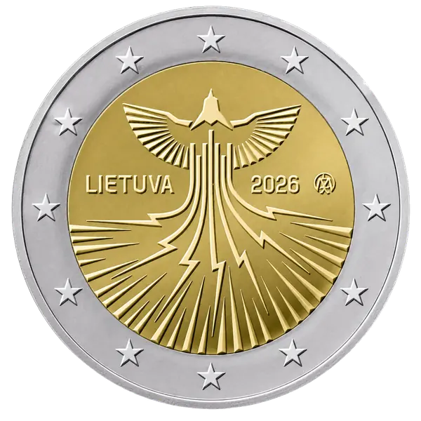 2-Euro-Gedenkmünze, Litauen, 2026