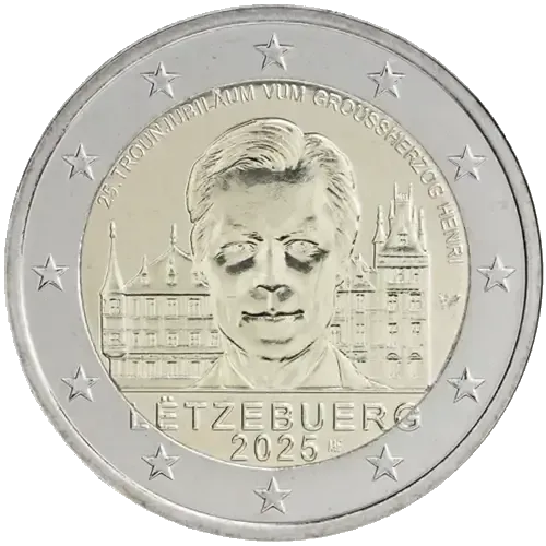 2 euros commémorative Luxembourg 2025