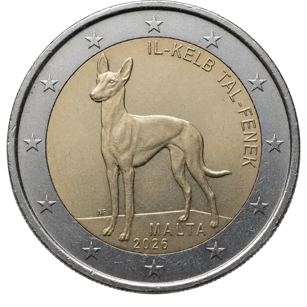 2-Euro-Gedenkmünze, Malta, 2026