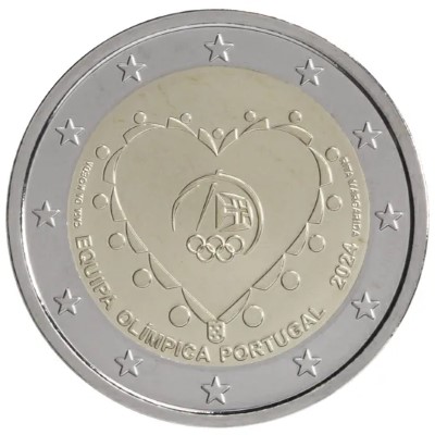 2 euros commémorative Portugal 2024