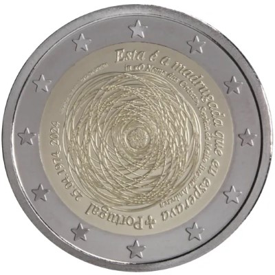 2 euros commémorative Portugal 2024