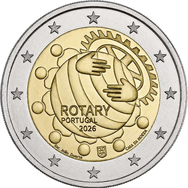 2-Euro-Gedenkmünze, Portugal, 2026